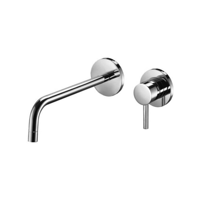 Miscelatore lavabo a muro ad incasso serie Birillo modello BI106CR70 cromato Paffoni by CeramicStore | Lo specialista del tuo bagno