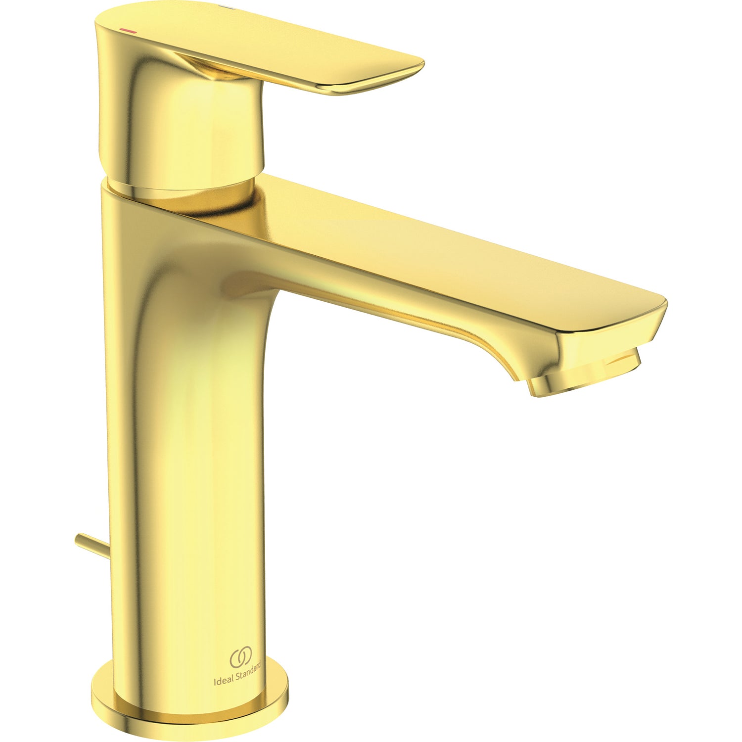Miscelatore lavabo grande con piletta di scarico modello Connect AIR Ideal Standard BrushedGold by CeramicStore | Lo specialista del tuo bagno