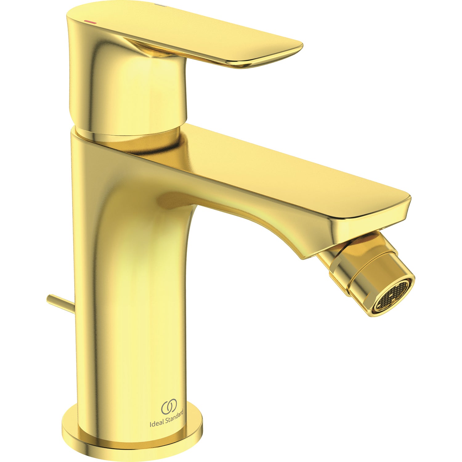 Miscelatore bidet Ideal Standard Connect AIR completo di scarico BrushedGold by CeramicStore | Lo specialista del tuo bagno