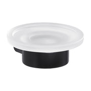 Portasapone a muro in Ottone e Cromall di Gedy serie Pirenei - Nero Matt by CeramicStore | Lo specialista del tuo bagno