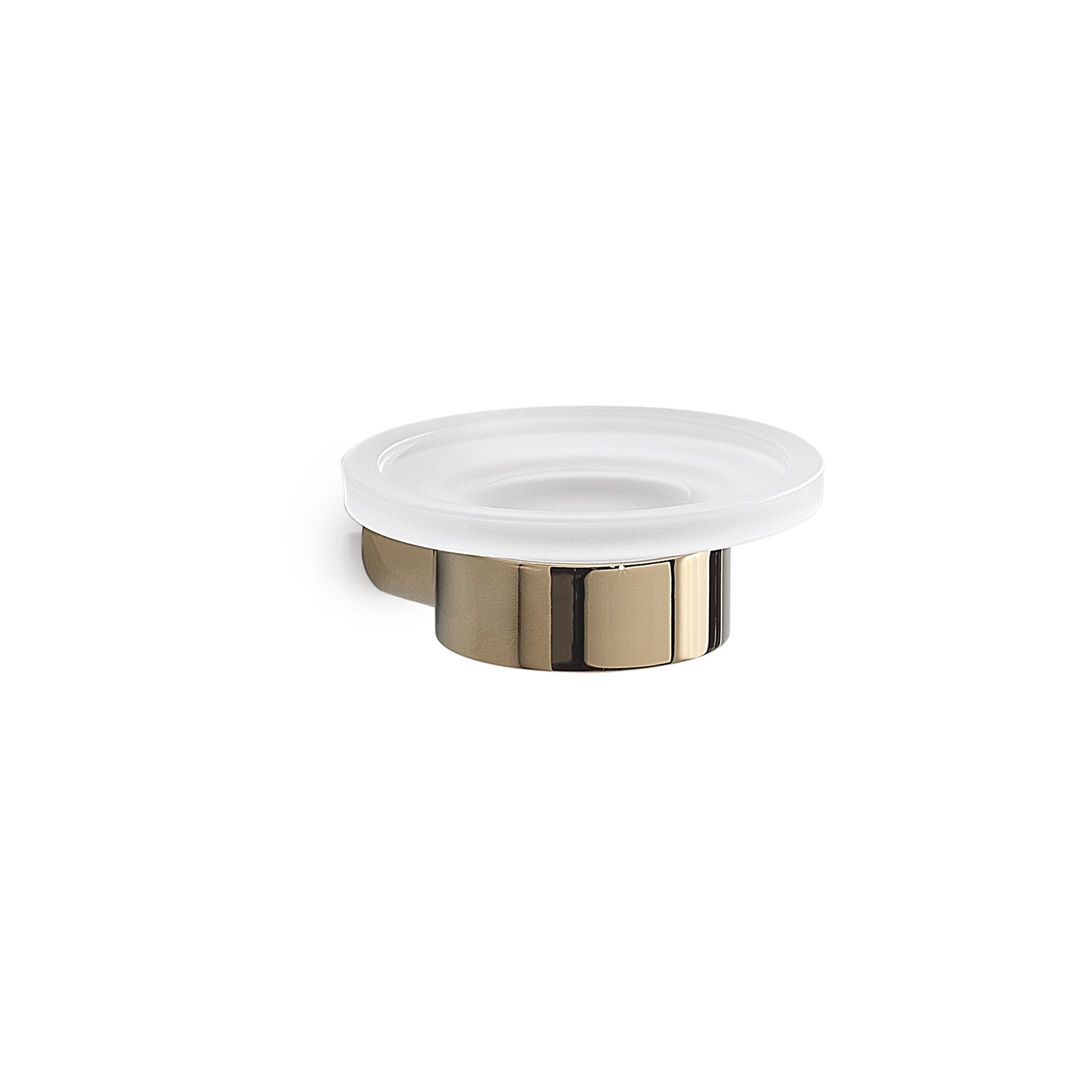 Portasapone a muro in Ottone e Cromall di Gedy serie Pirenei - Oro by CeramicStore | Lo specialista del tuo bagno