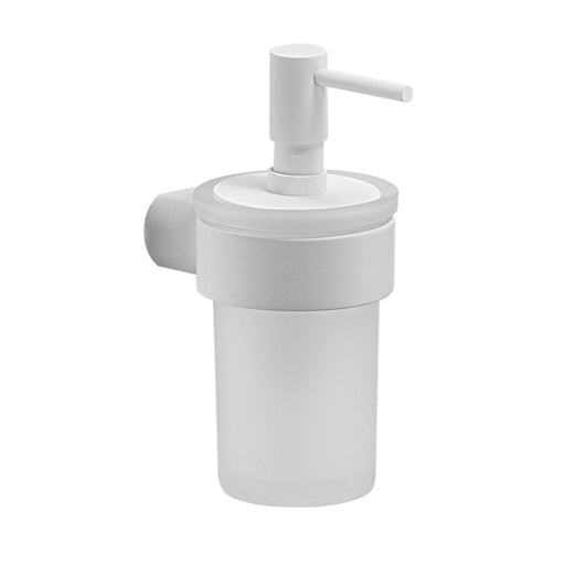 Dosasapone a muro con erogatore di Gedy serie Pirenei - Bianco Matt by CeramicStore | Lo specialista del tuo bagno