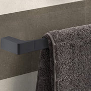 Portasalviette a muro di Gedy serie Pirenei 45 cm - Nero Matt by CeramicStore | Lo specialista del tuo bagno