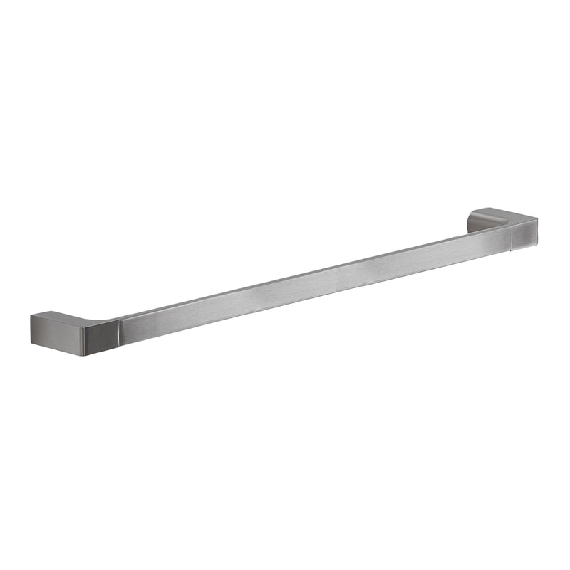 Portasalviette a muro di Gedy serie Pirenei 60 cm - Spazzolato by CeramicStore | Lo specialista del tuo bagno