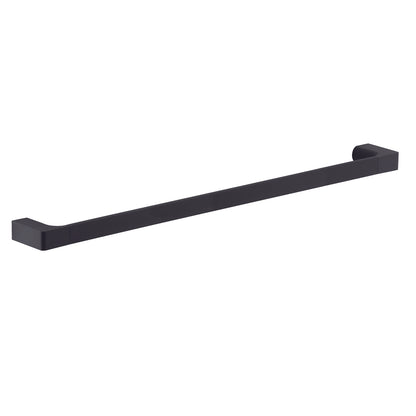 Portasalviette a muro di Gedy serie Pirenei 80 cm - Nero Matt by CeramicStore | Lo specialista del tuo bagno