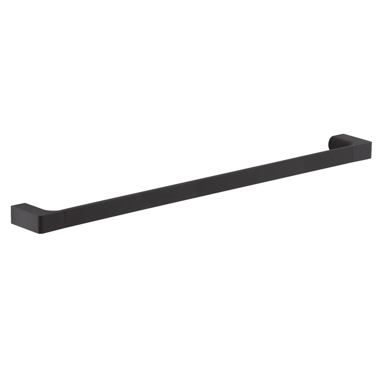 Portasalviette a muro di Gedy serie Pirenei 80 cm - Nero Matt by CeramicStore | Lo specialista del tuo bagno