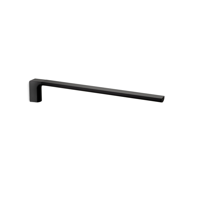 Portasalviette a muro fisso a 1 braccio Gedy serie Pirenei - Nero Matt by CeramicStore | Lo specialista del tuo bagno