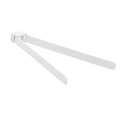 Portasalviette a snodo Gedy serie Pirenei - Bianco Matt by CeramicStore | Lo specialista del tuo bagno