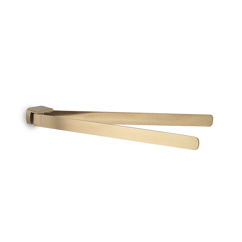 Portasalviette a snodo Gedy serie Pirenei - Oro Matt by CeramicStore | Lo specialista del tuo bagno