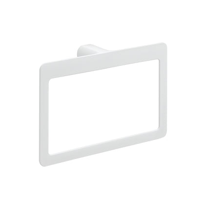 Portasalviette ad anello Gedy serie Pirenei - Bianco Matt by CeramicStore | Lo specialista del tuo bagno