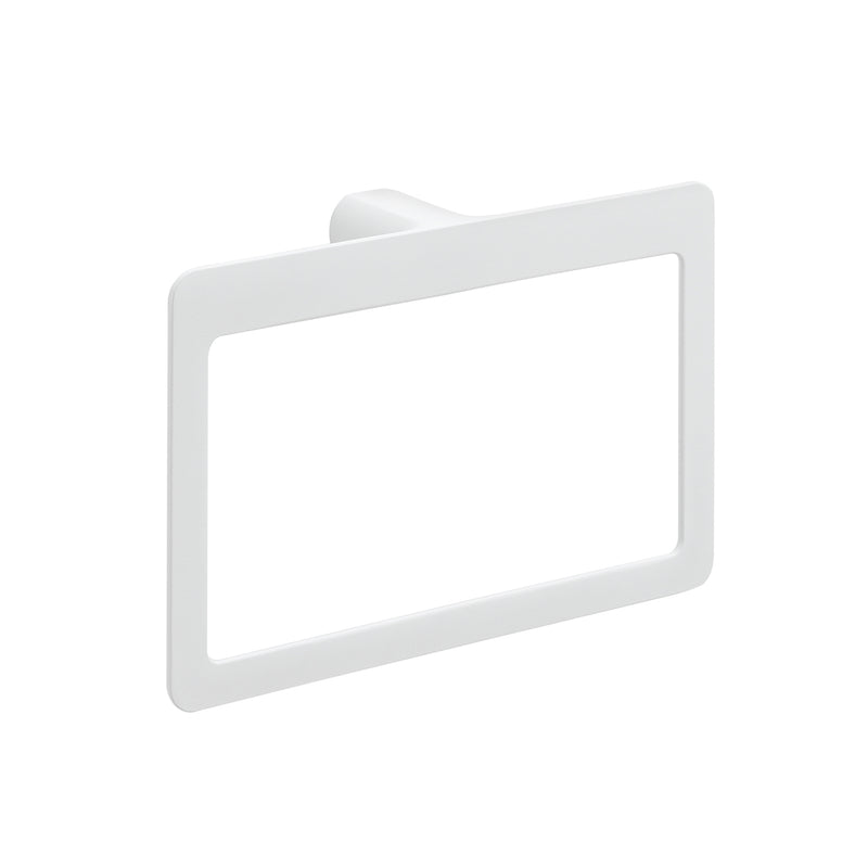 Portasalviette ad anello Gedy serie Pirenei - Bianco Matt by CeramicStore | Lo specialista del tuo bagno