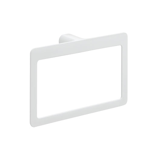 Portasalviette ad anello Gedy serie Pirenei - Bianco Matt by CeramicStore | Lo specialista del tuo bagno