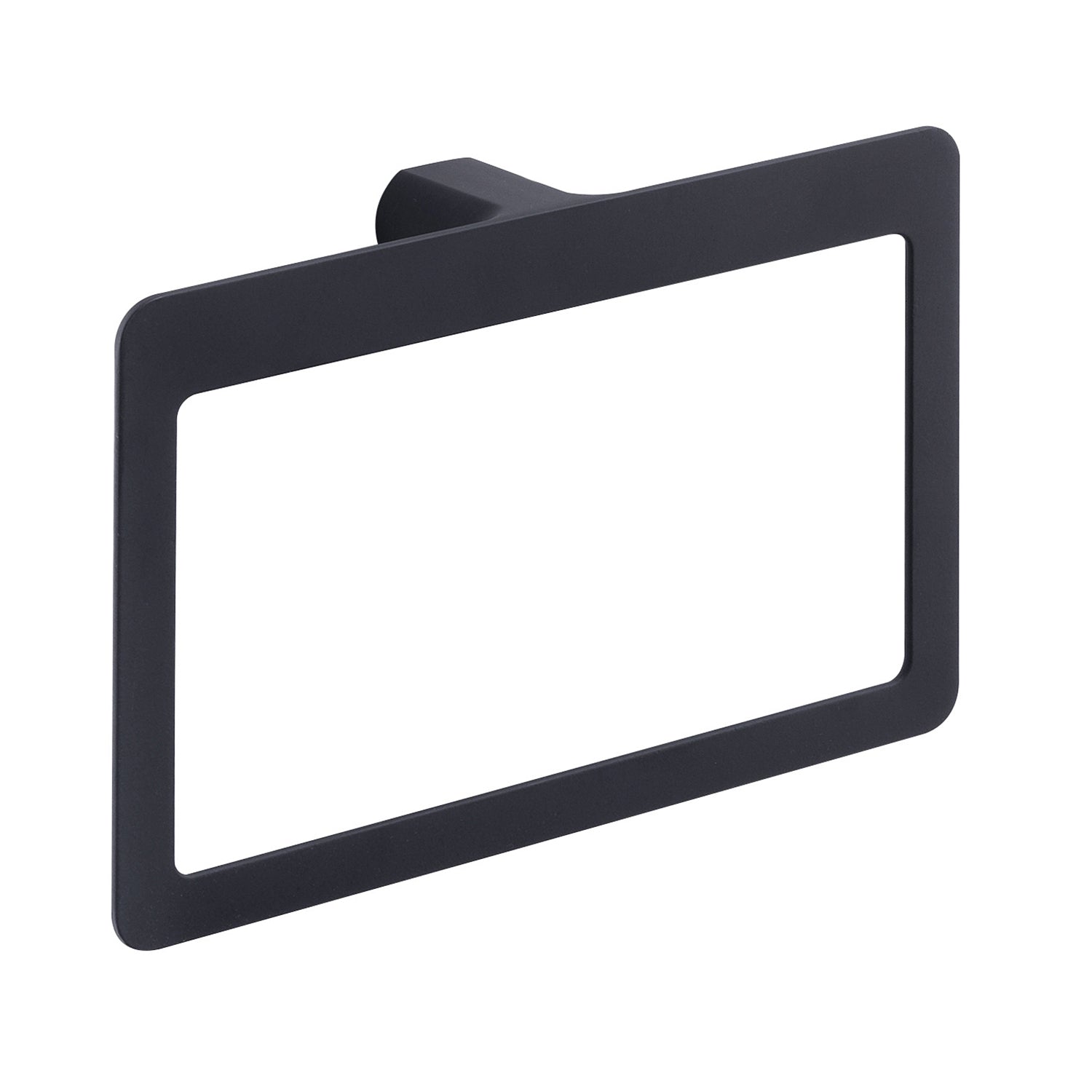 Portasalviette ad anello Gedy serie Pirenei - Nero Matt by CeramicStore | Lo specialista del tuo bagno