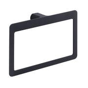 Portasalviette ad anello Gedy serie Pirenei - Nero Matt by CeramicStore | Lo specialista del tuo bagno
