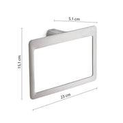 Portasalviette ad anello Gedy serie Pirenei - Spazzolato by CeramicStore | Lo specialista del tuo bagno