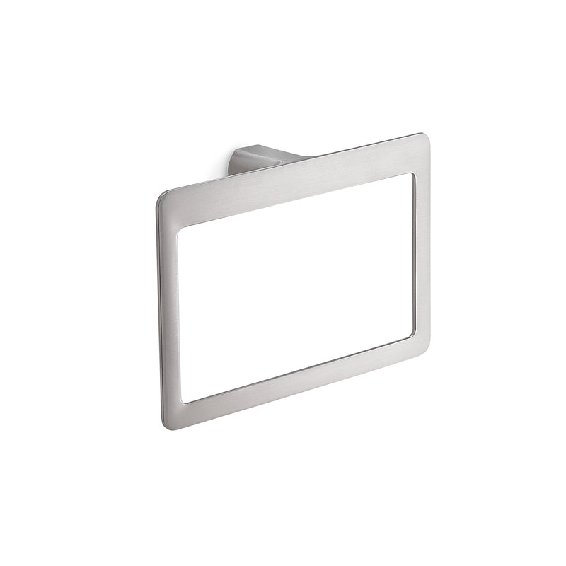 Portasalviette ad anello Gedy serie Pirenei - Spazzolato by CeramicStore | Lo specialista del tuo bagno