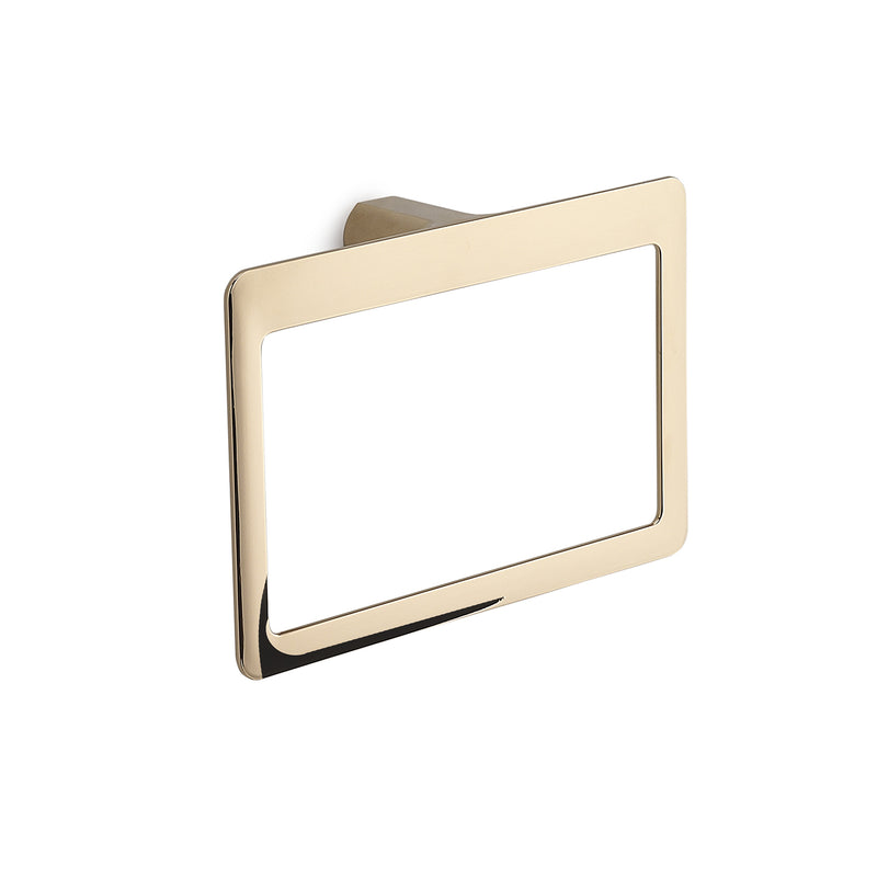 Portasalviette ad anello Gedy serie Pirenei - Oro by CeramicStore | Lo specialista del tuo bagno
