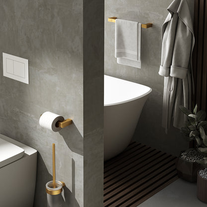 Portasalviette ad anello Gedy serie Pirenei - Oro by CeramicStore | Lo specialista del tuo bagno