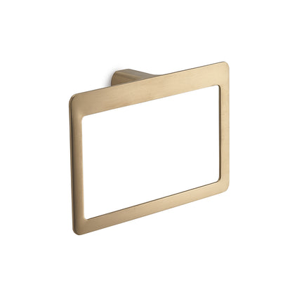 Portasalviette ad anello Gedy serie Pirenei - Oro Matt by CeramicStore | Lo specialista del tuo bagno