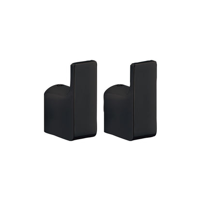 Appendini 2 pezzi a muro Gedy serie Pirenei - Nero Matt by CeramicStore | Lo specialista del tuo bagno