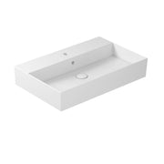 Lavabo da appoggio/sospeso 61x46cm serie Meg11 Pro di Ceramica Galassia -  Bianco lucido