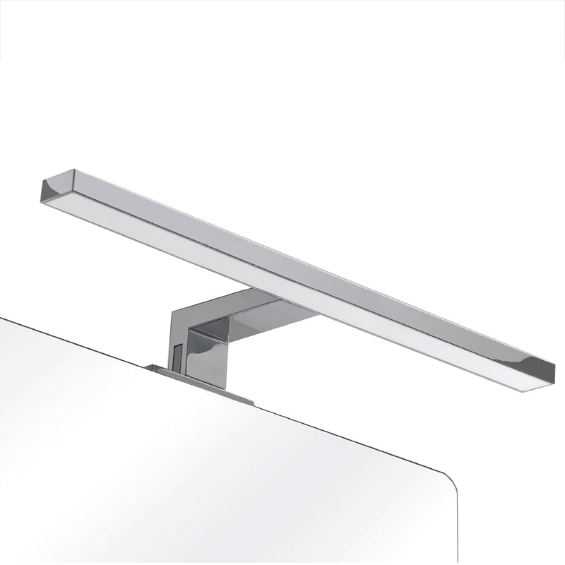 Lampada Led per specchio da 45 cm con attacco universale modello Madeira di Gedy - Cromato by CeramicStore | Lo specialista del tuo bagno