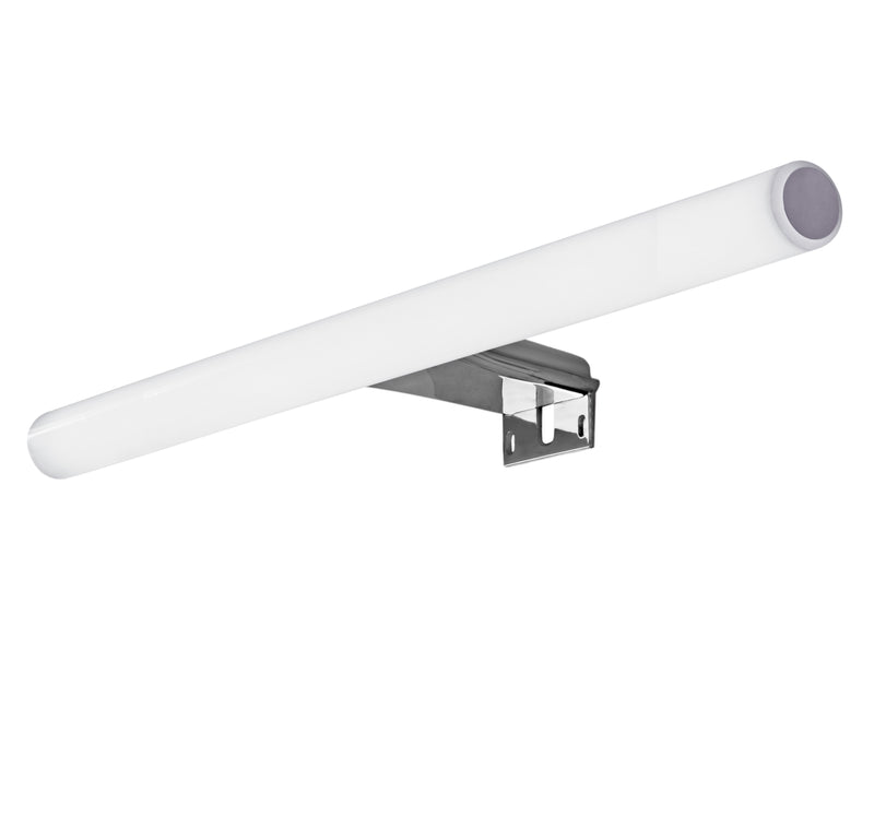 Lampada a Led da 50 cm con telaio di fissaggio modello Kos di Gedy - Cromato