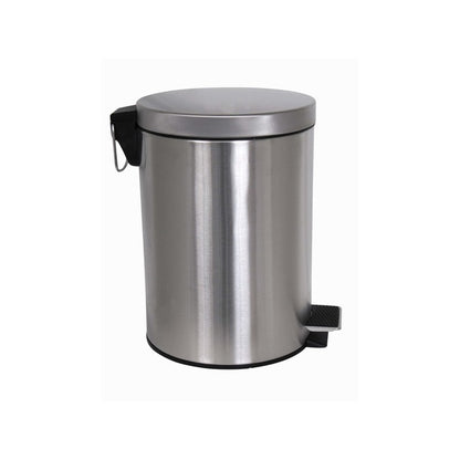 Pattumiera a pedale in Acciaio Inox 12L - Satinato by CeramicStore | Lo specialista del tuo bagno