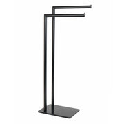 Piantana porta asciugamani Metaform modello Zero in acciaio nero