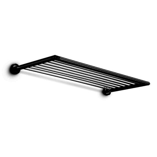 Griglia porta asciugamani Lineabeta collezione Baketo con 7 barre per appendere. In ottone verniciato nero. Misura cm 60 by CeramicStore | Lo specialista del tuo bagno
