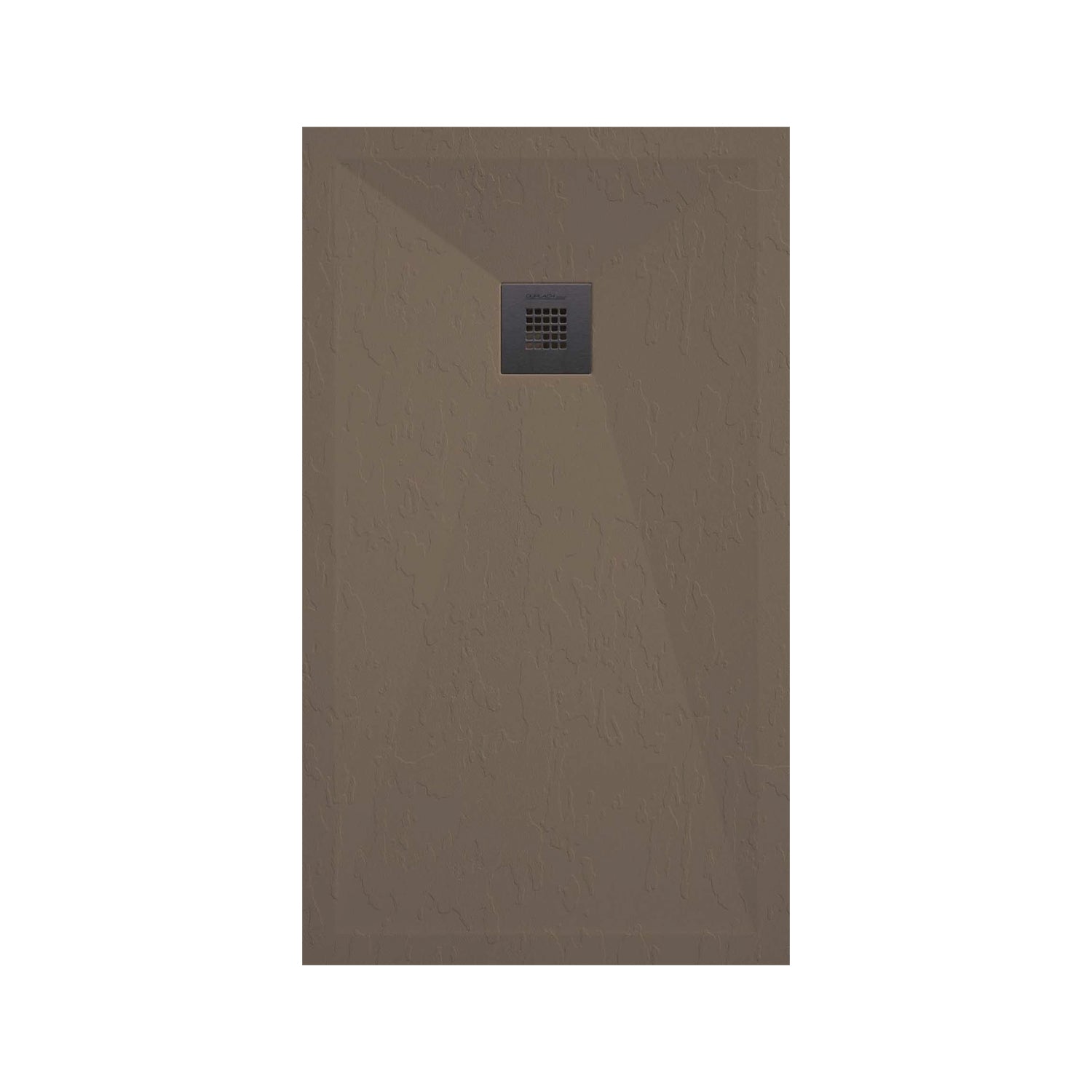 Piatto doccia in resina modello Plus 90x90cm taupe ardesia by CeramicStore | Lo specialista del tuo bagno