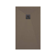 Piatto doccia in resina modello Plus 90x120cm taupe ardesia by CeramicStore | Lo specialista del tuo bagno