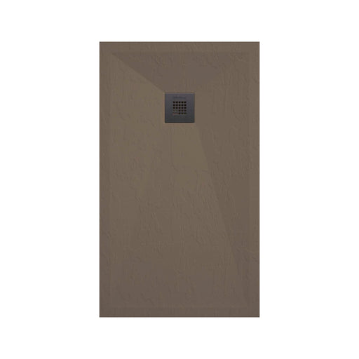 Piatto doccia in resina modello Plus 90x120cm taupe ardesia by CeramicStore | Lo specialista del tuo bagno