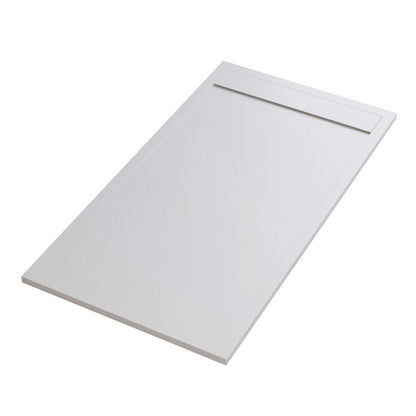 Piatto doccia in gel coat Spirit con griglia in tinta cm 70x100 Bianco Segnale by CeramicStore | Lo specialista del tuo bagno
