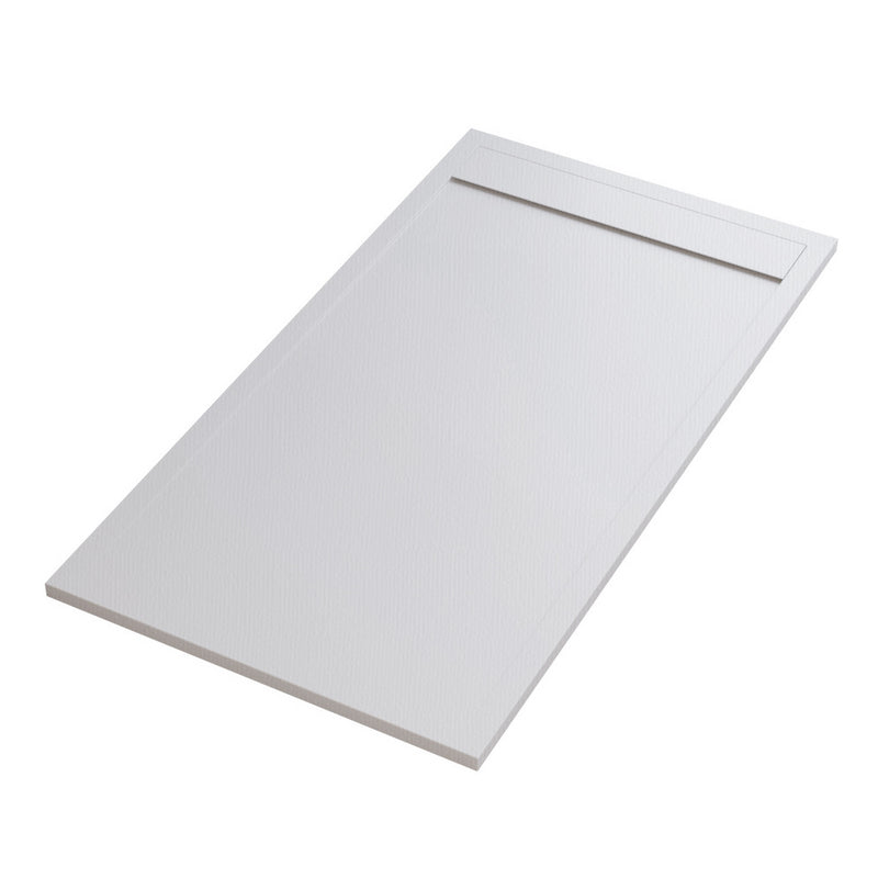 Piatto doccia in gel coat Spirit con griglia in tinta cm 70x100 Bianco Segnale by CeramicStore | Lo specialista del tuo bagno
