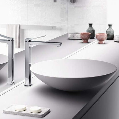 Miscelatore alto lavabo con scarico automatico Paffoni Tilt cromato by CeramicStore | Lo specialista del tuo bagno