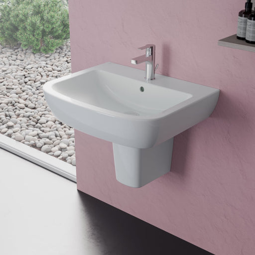 Lavabo sospeso Ceramica Dolomite modello Gemma2 60x50 cm by CeramicStore | Lo specialista del tuo bagno