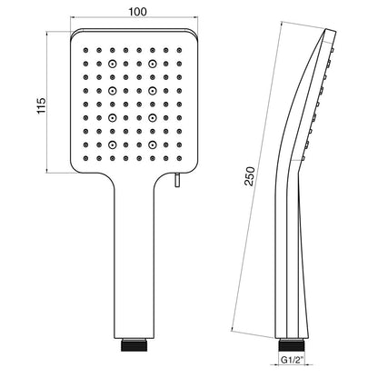 Doccia idromassaggio Level anticalcare abs con 6 funzioni by CeramicStore | Lo specialista del tuo bagno