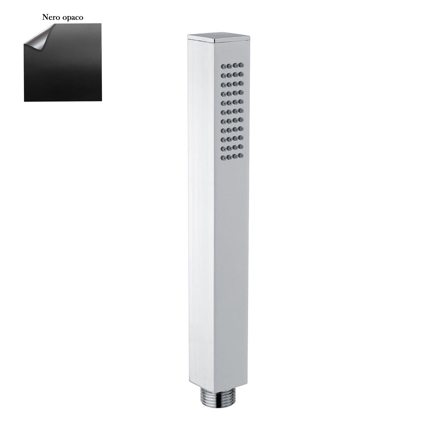 Doccia Glamour monogetto in ottone anticalcare nero by CeramicStore | Lo specialista del tuo bagno