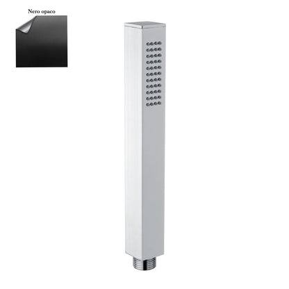 Doccia Glamour monogetto in ottone anticalcare nero by CeramicStore | Lo specialista del tuo bagno
