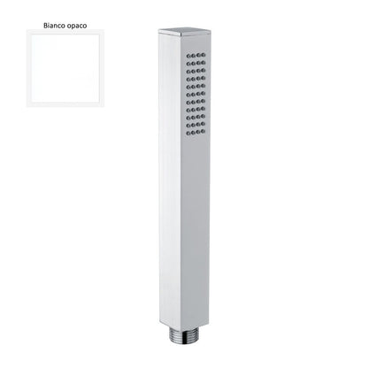 Doccia Glamour monogetto in ottone anticalcare bianca by CeramicStore | Lo specialista del tuo bagno