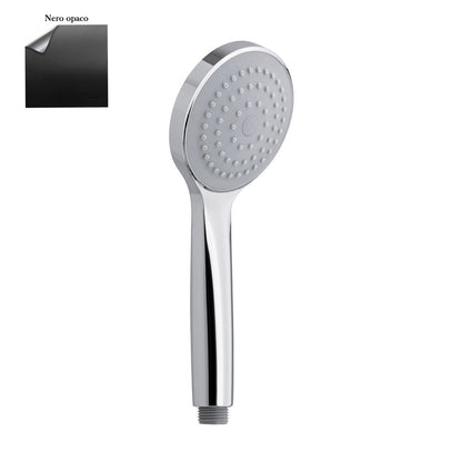 Doccia Alisso monogetto in abs anticalcare nera by CeramicStore | Lo specialista del tuo bagno