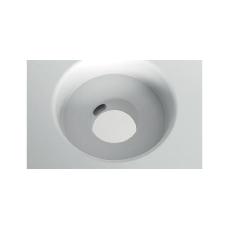Lavabo lavatrucco vasca a destra Domus Falerii 120x46 cm installazione sospesa o da appoggio by CeramicStore | Lo specialista del tuo bagno