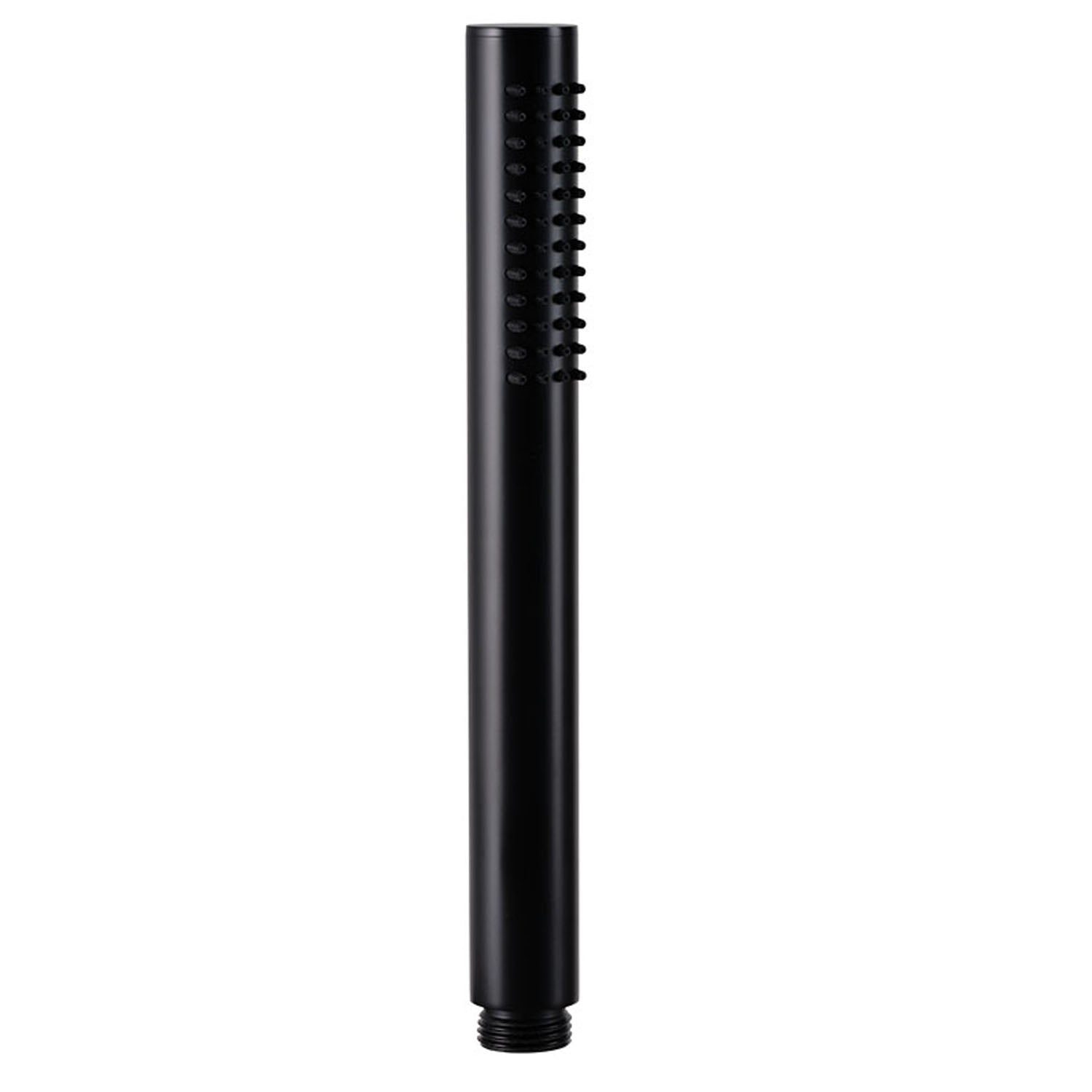 Doccetta tonda minimal in ottone verniciato nero modello Mia by Ares by CeramicStore | Lo specialista del tuo bagno