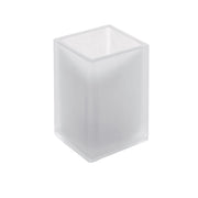 Bicchiere in vetro acidato collezione Look di Colombo Design