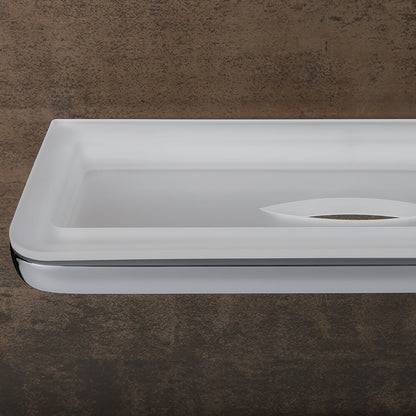 Mensola in ottone e vetro Lulà¹ di Colombo Design