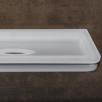 Mensola in ottone e vetro Lulà¹ di Colombo Design