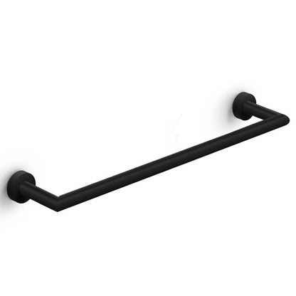 Porta asciugamani a muro di Lineabeta collezione Baketo in ottone verniciato Nero da cm 60 by CeramicStore | Lo specialista del tuo bagno
