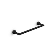 Porta asciugamani a muro di Lineabeta collezione Baketo in ottone verniciato Nero cm 30 by CeramicStore | Lo specialista del tuo bagno