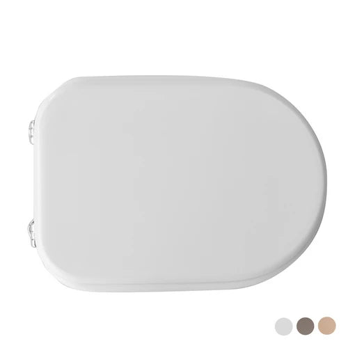Sedile wc per cesame vaso sintesi forma 6 daino cerniere a passanti